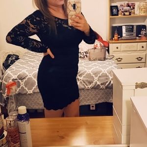 WHITE lace dress..please read description